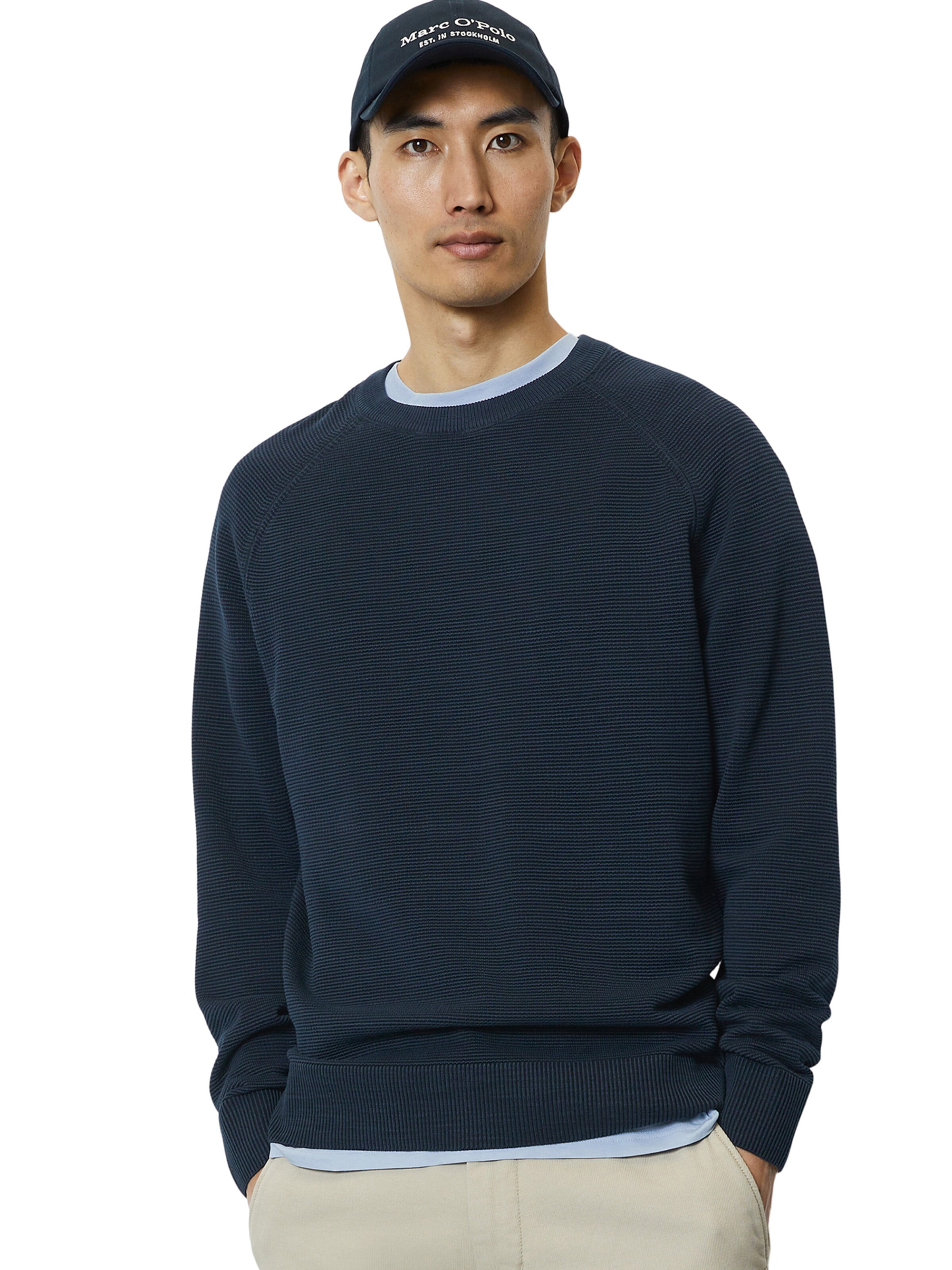 Marc O'Polo Pullover in Blau: Vorderseite