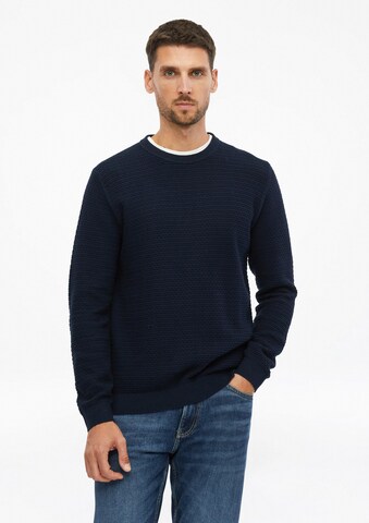 Pull-over s.Oliver en bleu : devant