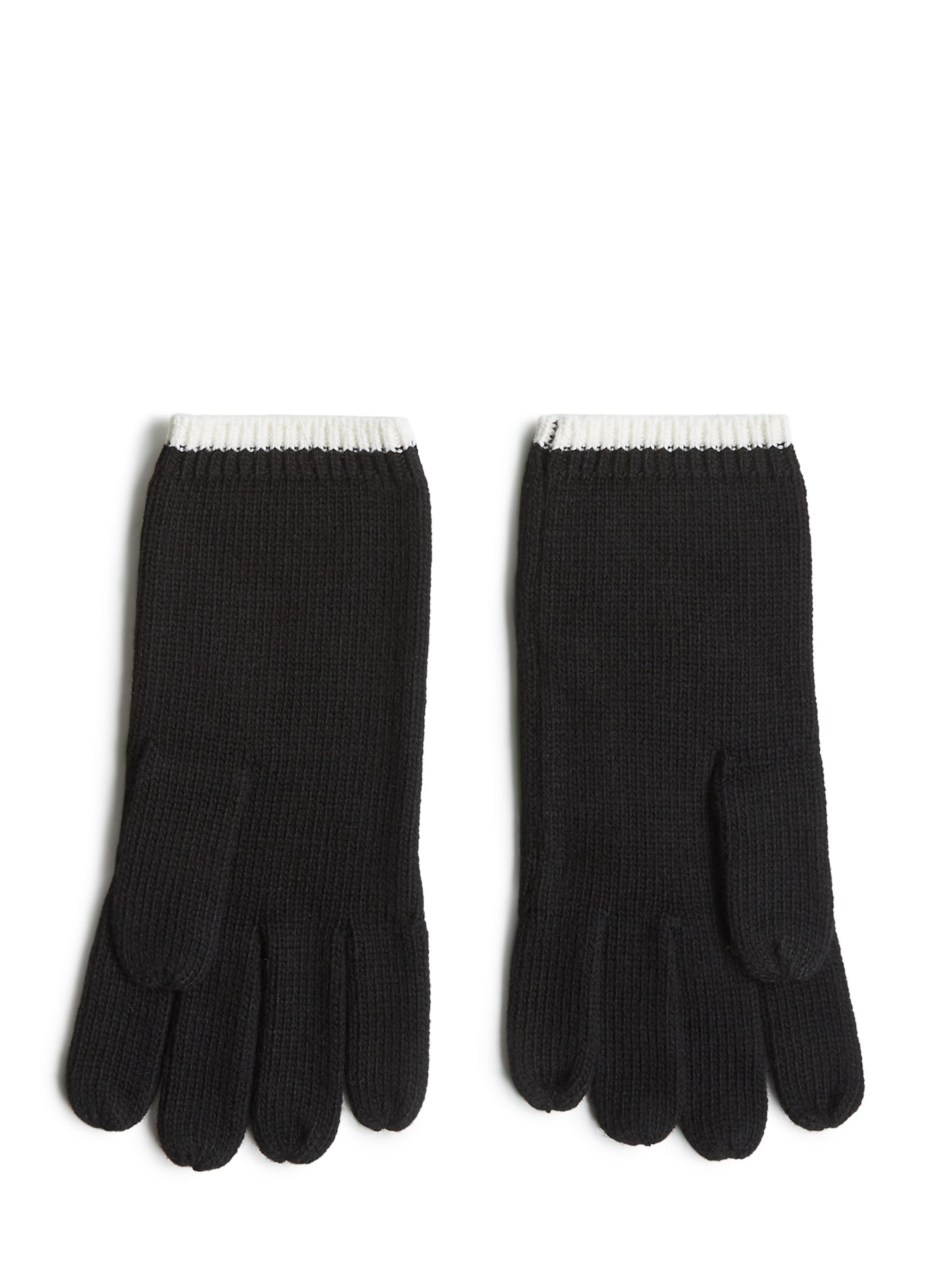 KARL LAGERFELD JEANS Sormikkaat värissä musta