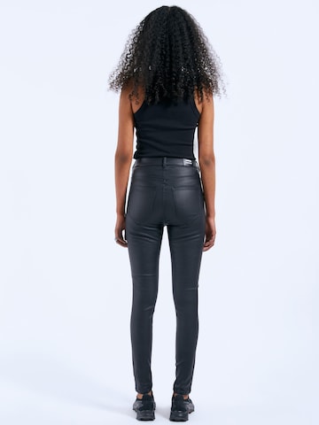 Dr. Denim Skinny Broek 'Moxy' in Zwart