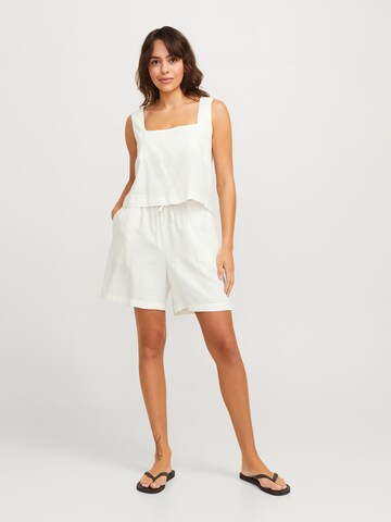 JJXX Loosefit Bukser 'JXBREEZE SUMMER' i hvid: forside