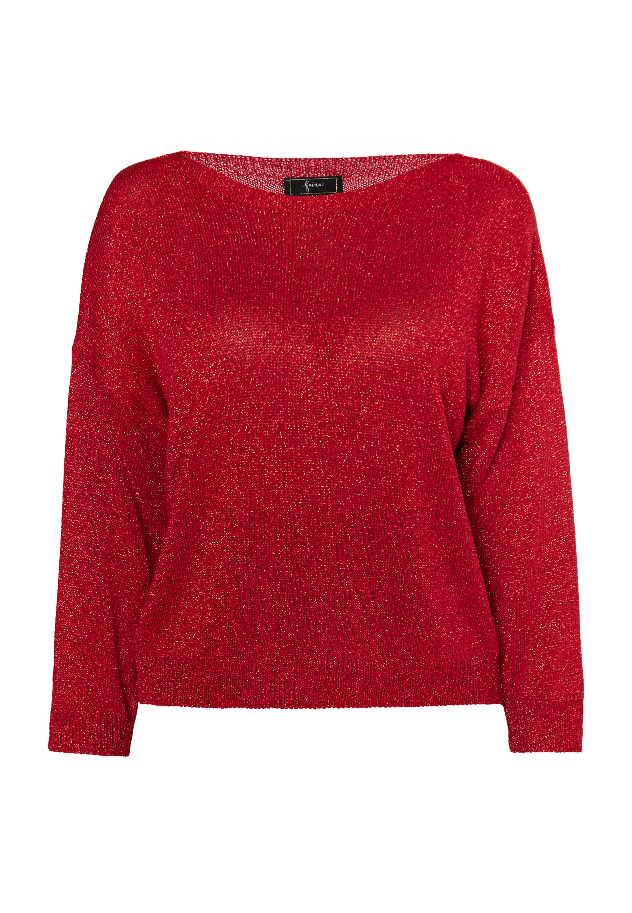 faina Pullover in Rot: Vorderseite