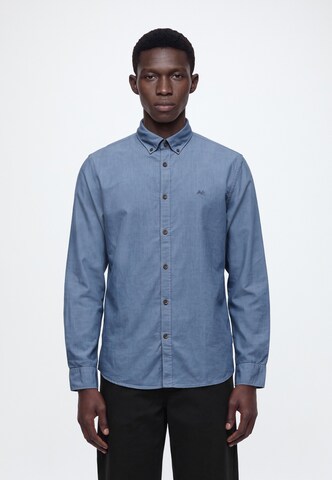 Lindbergh - Ajuste regular Camisa en azul: frente