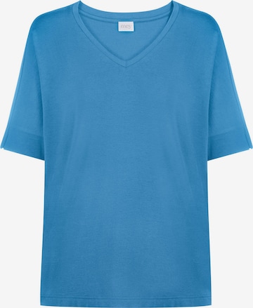 Mey Pajama Shirt 'Teelaa' in Blue: front