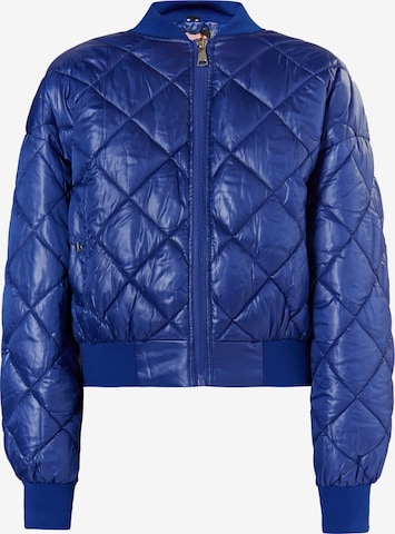 myMo ROCKS Between-Season Jacket in Blue: front