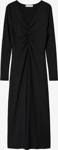 Robe 'Duna' MANGO en noir : devant