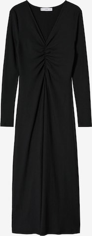 Robe 'Duna' MANGO en noir : devant