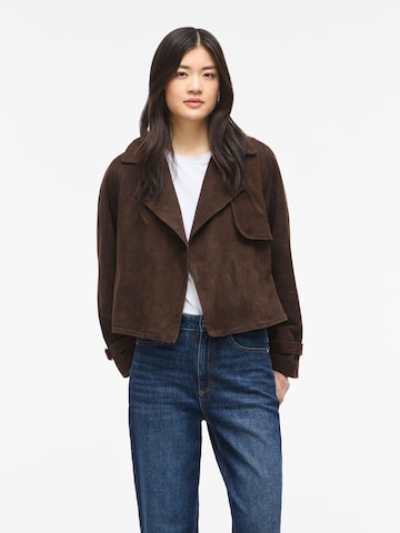 VILA Between-season jacket 'VIIda' in Brown: front