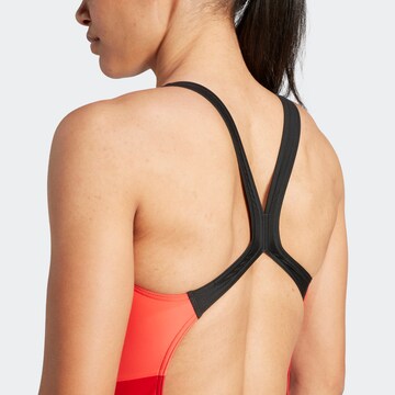 ADIDAS PERFORMANCE Bustier Športne enodelne kopalke | črna barva