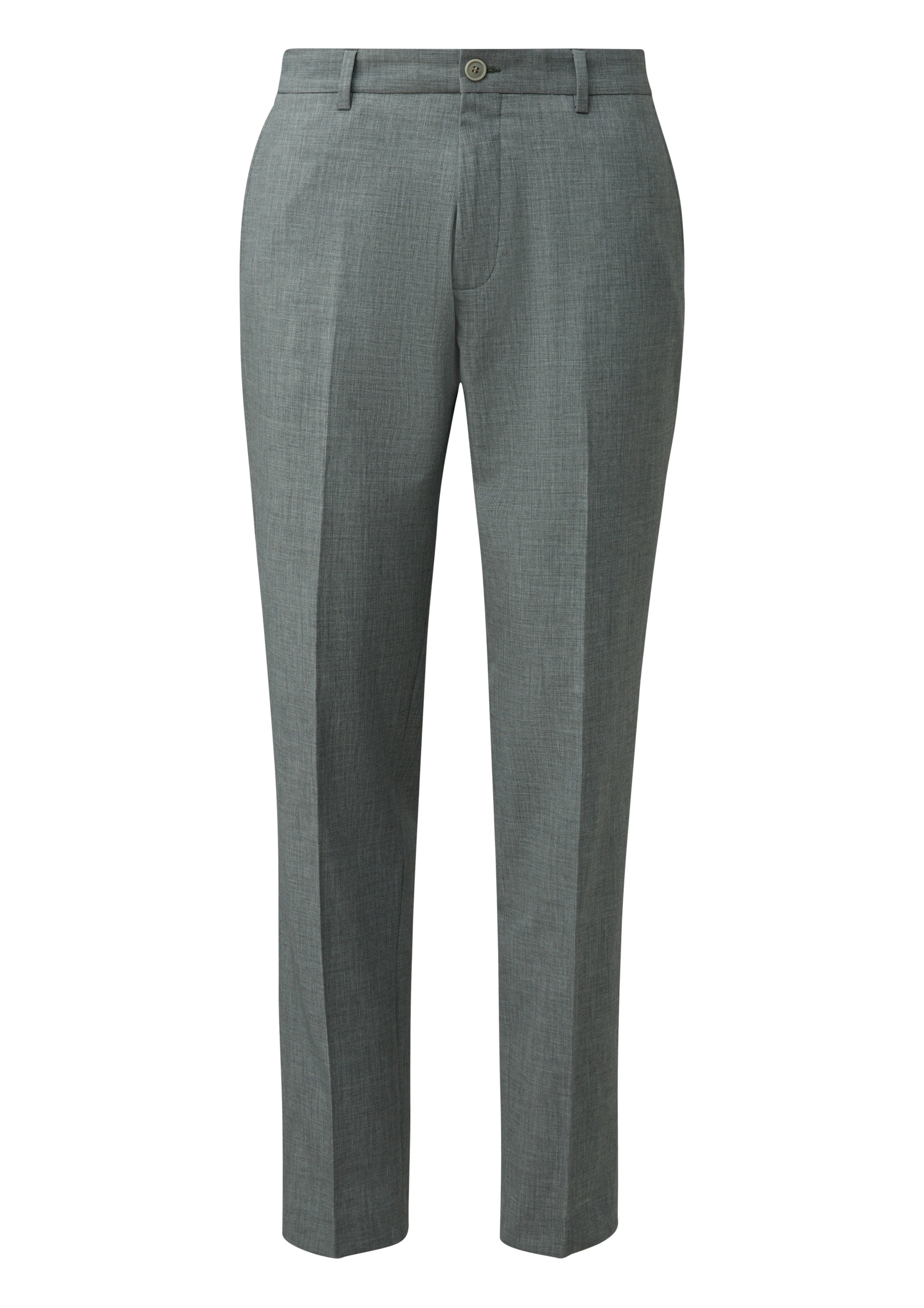 Coupe slim Pantalon ' S.OPURE ' s.Oliver en vert : devant