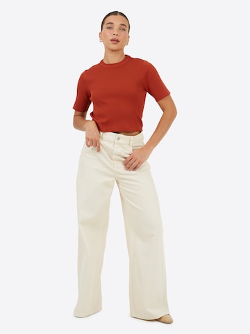 BRAVE SOUL Pullover i orange