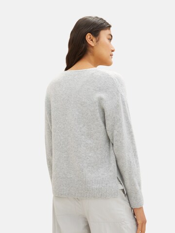 TOM TAILOR Sweater in Grey