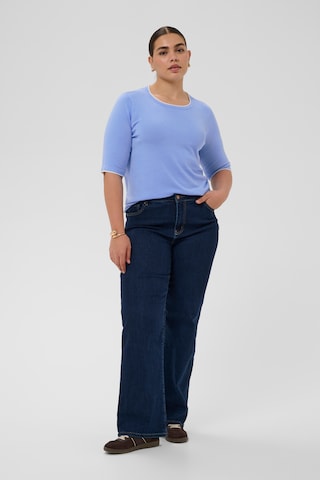 KAFFE CURVE - Camiseta 'Lizzy ' en azul