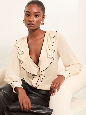 Chemisier Lipsy en beige