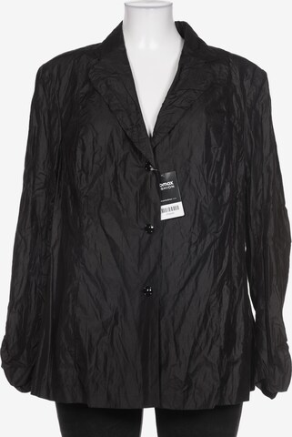 Ulla Popken Blazer 5XL in Schwarz: predná strana