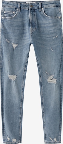 Pull&Bear Regular Jeans i blå: forside