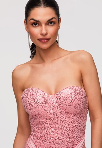 Ombre Avondjurk in Roze