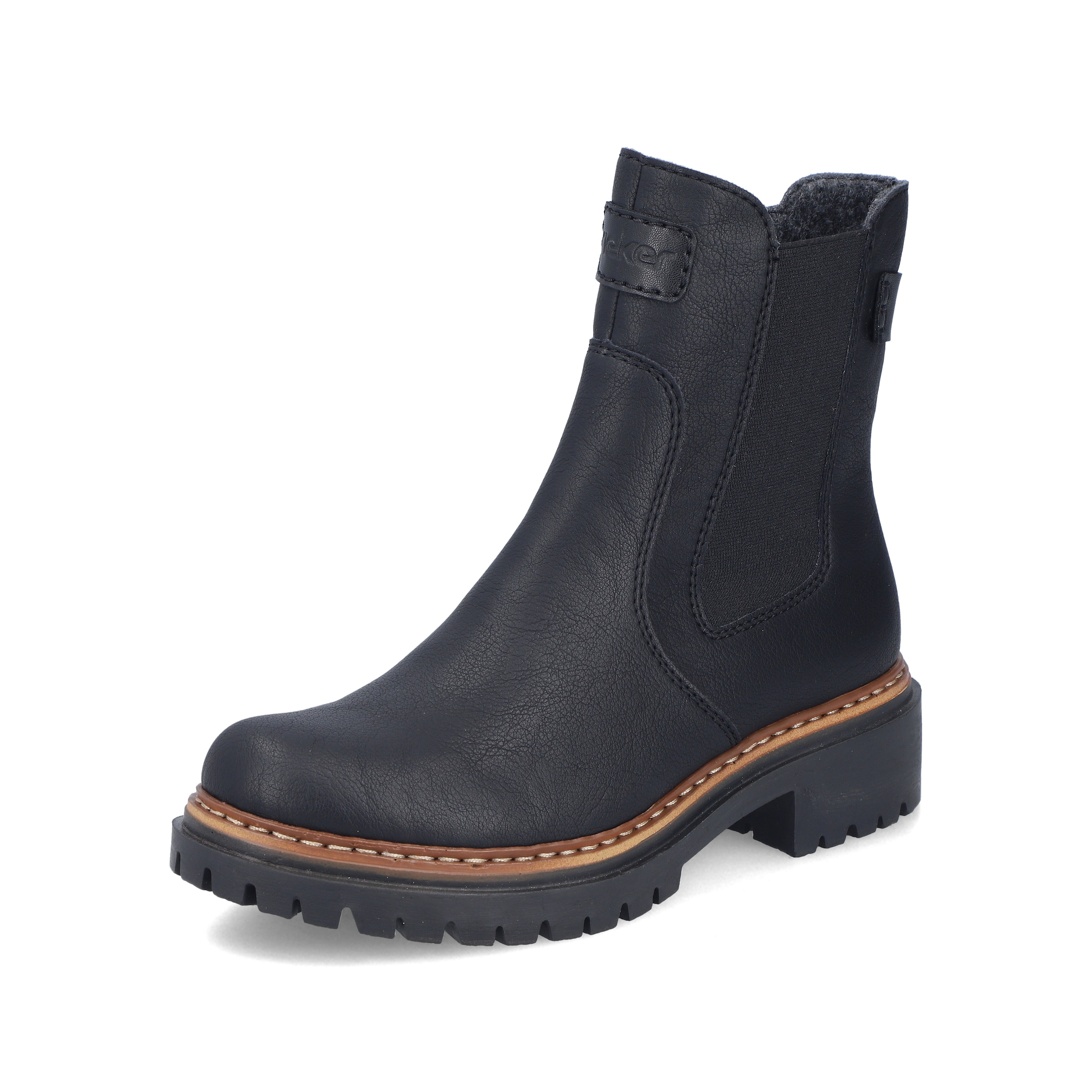 Rieker Chelsea Boots ' 72660 ' in Black: front