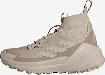 smėlio ADIDAS TERREX Auliniai batai 'Free Hiker 2.0': priekis