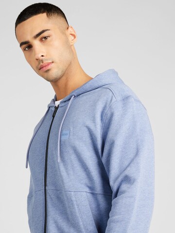 BOSS Sweat jacket 'Zetalky' in Blue