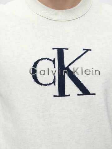 Pull-over Calvin Klein Jeans en gris