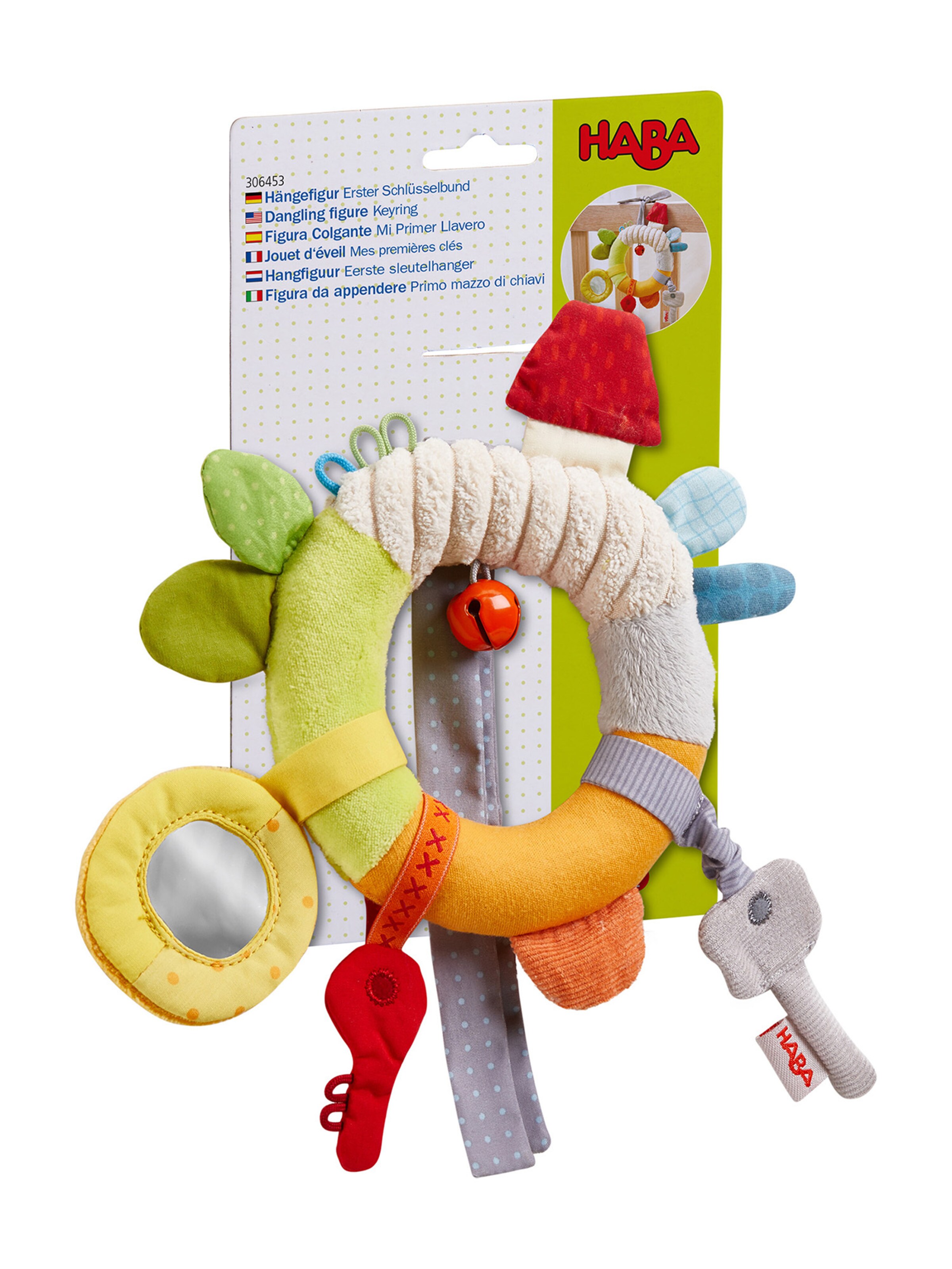 HABA Game ' Hängefigur Erster Schlüsselbund ' in Mixed colors, Item view