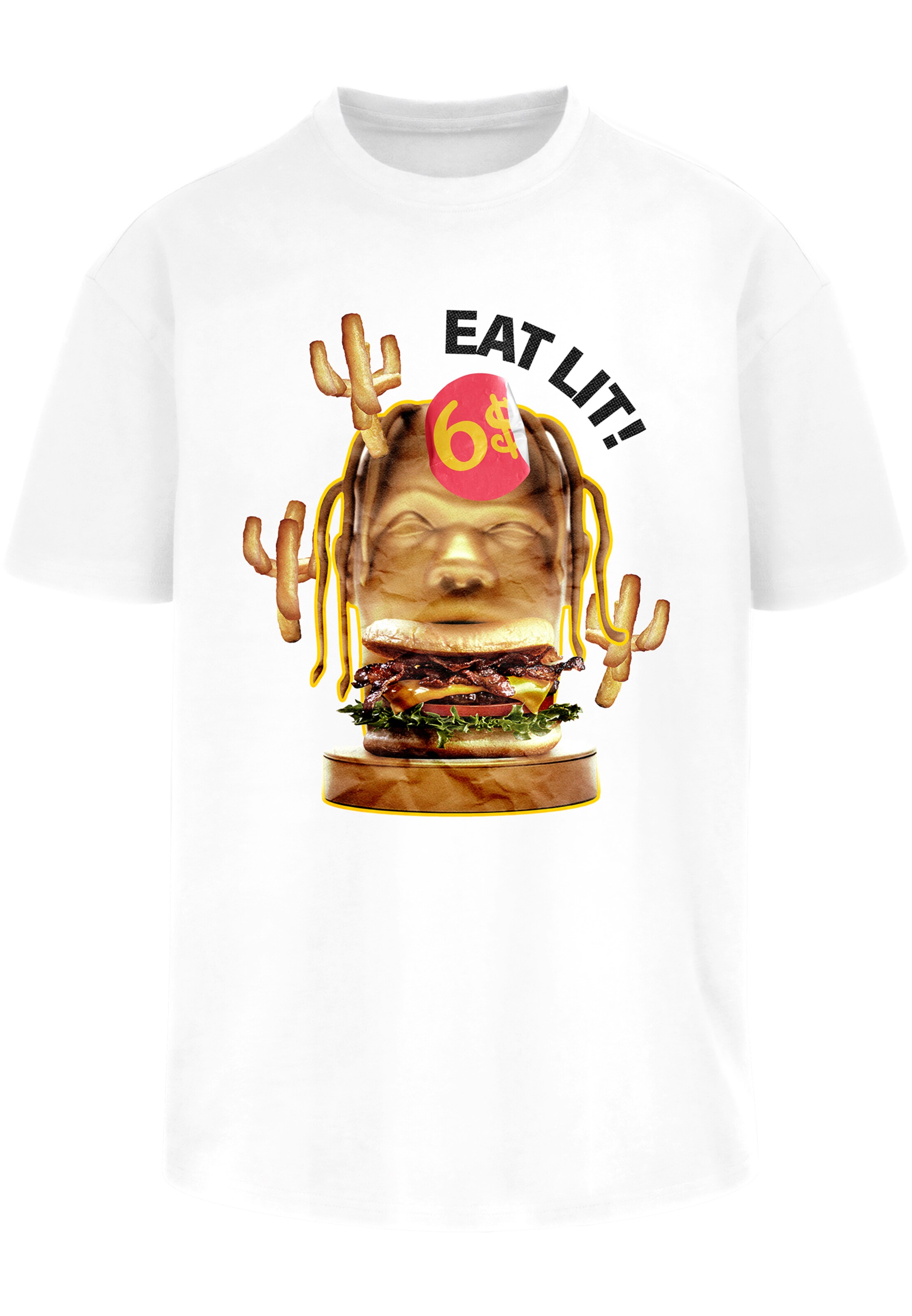 Maglietta di Mister Tee in bianco: frontale