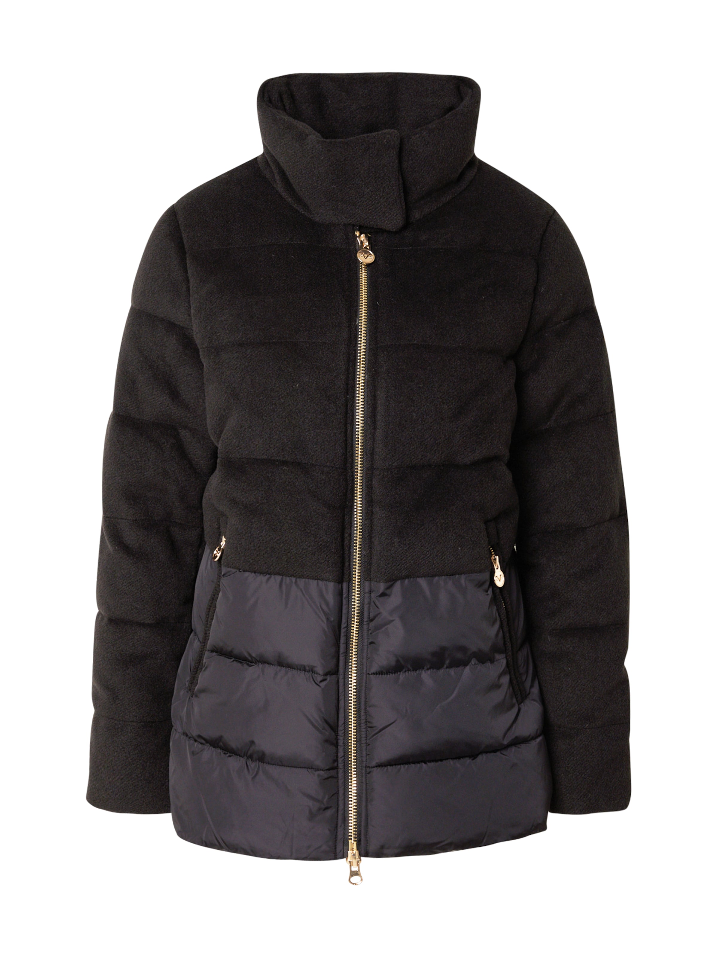 19V69 ITALIA Átmeneti dzseki 'JUNA' - fekete: elől