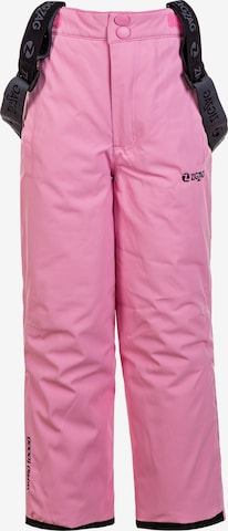 ZigZag Regular Workout Pants 'SOHO' in Pink: front