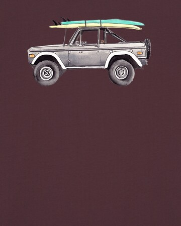 Watapparel Shirt ' Surf Pickup ' in Rood