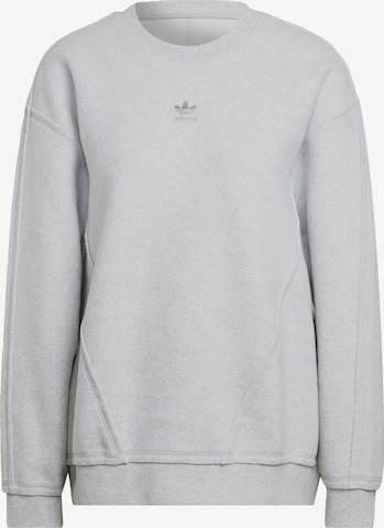 ADIDAS ORIGINALS Sweatshirt 'Cozy Loungewear' in Grau: predná strana