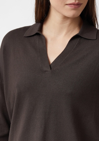 COMMA Pullover in Braun