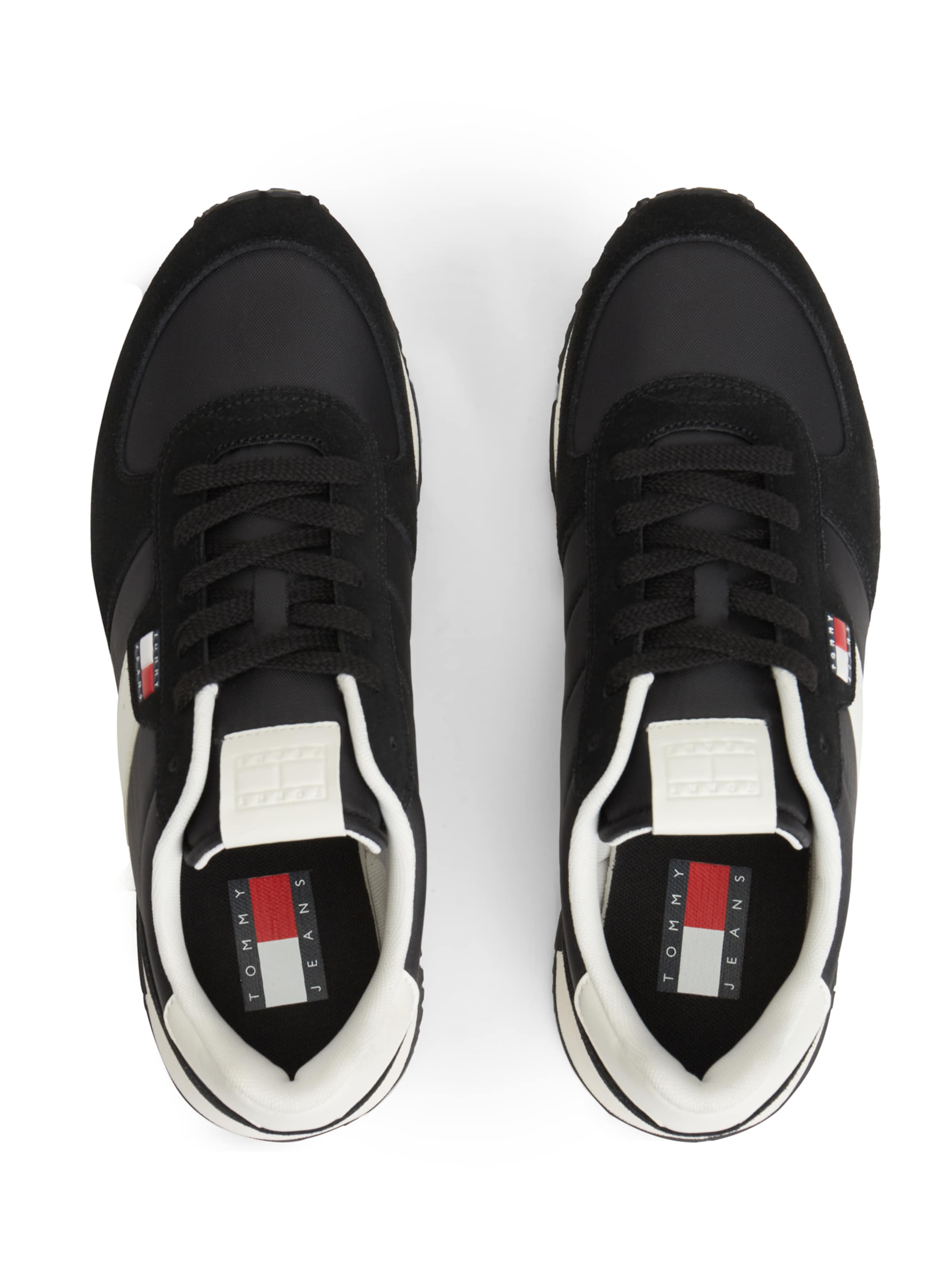 Baskets basses 'Eva Runner' Tommy Jeans en noir