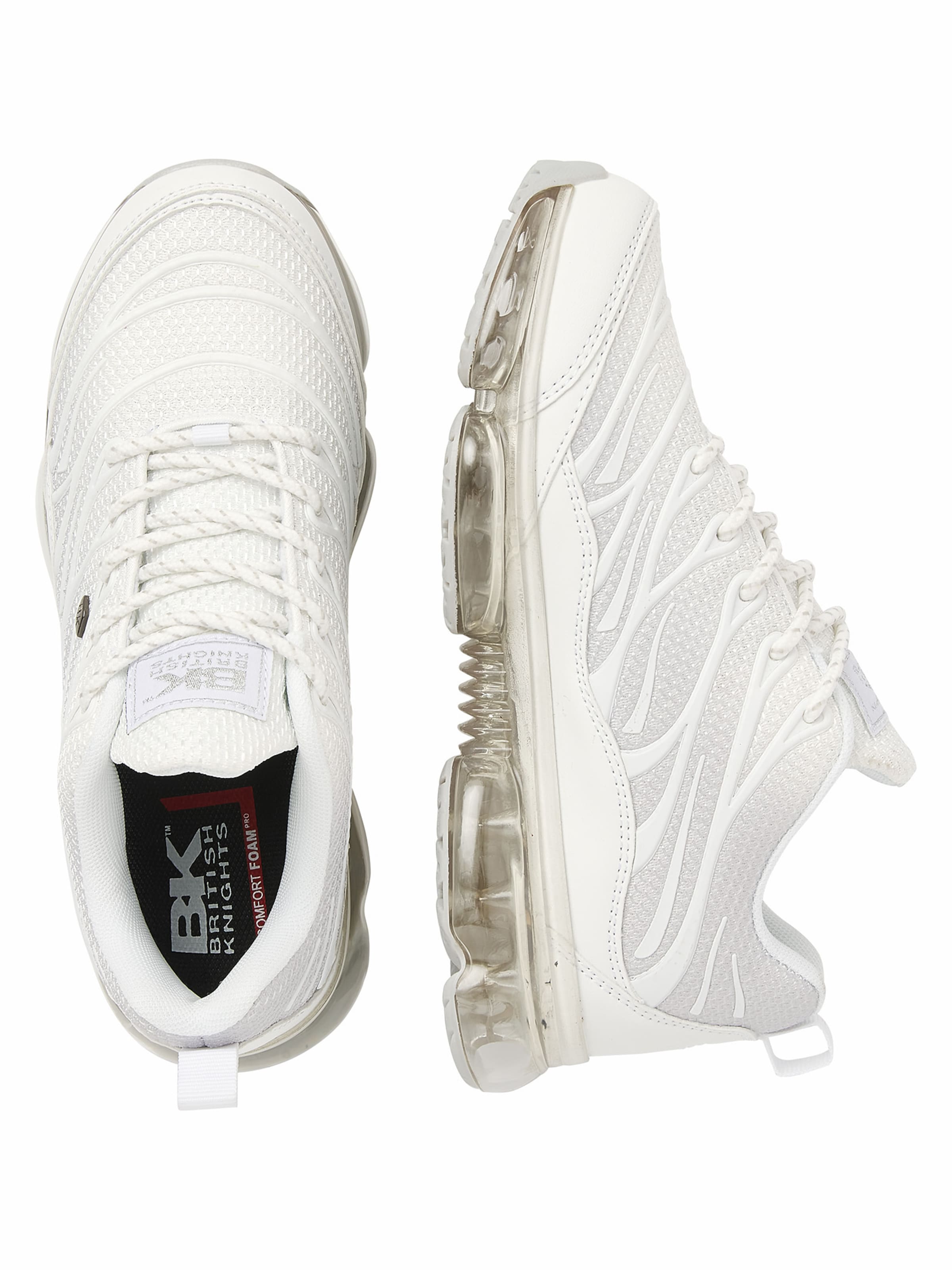 BRITISH KNIGHTS Sneakers laag ' URBEX ' in Wit