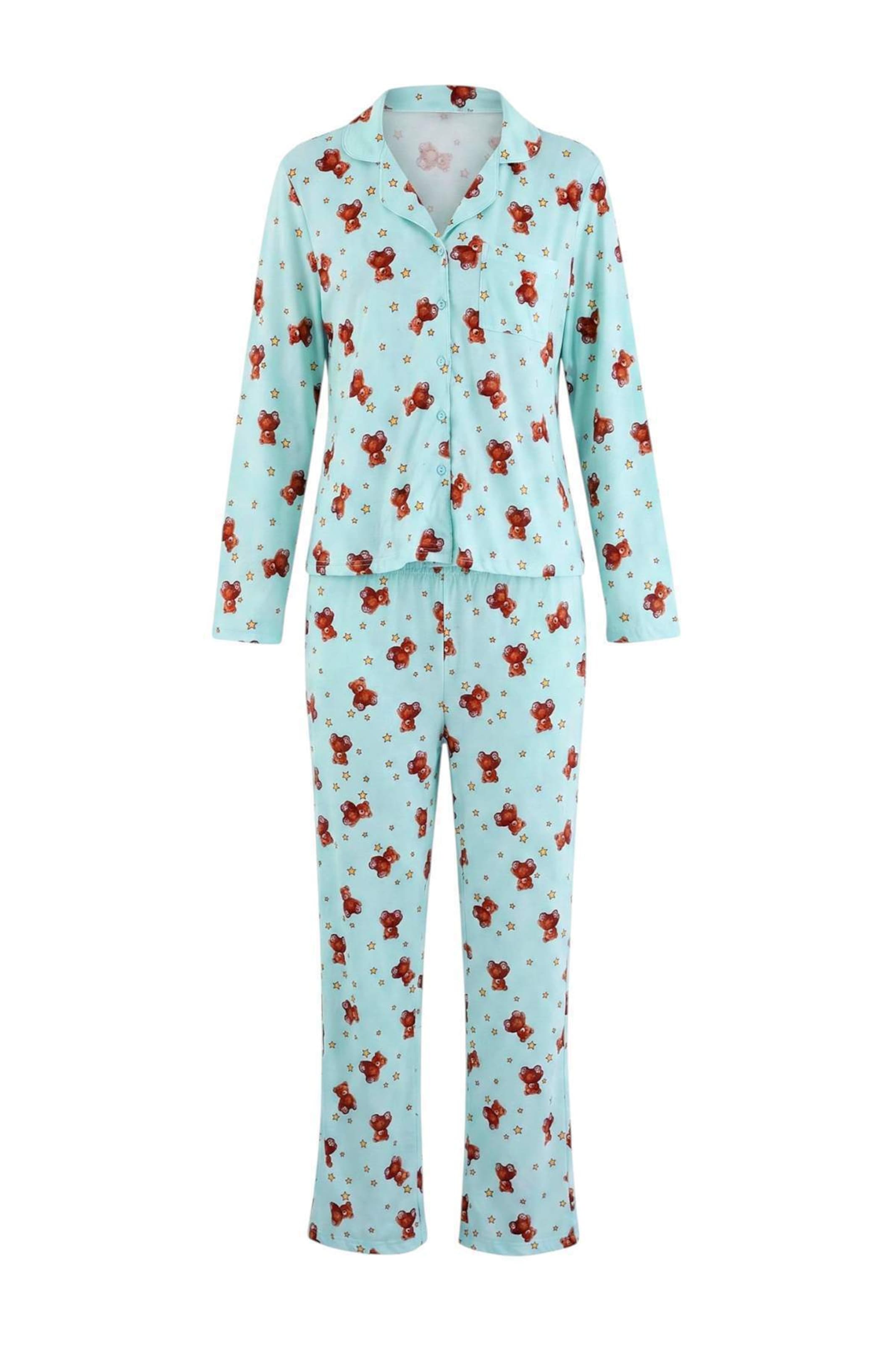 Pyjama Trendyol en vert : devant