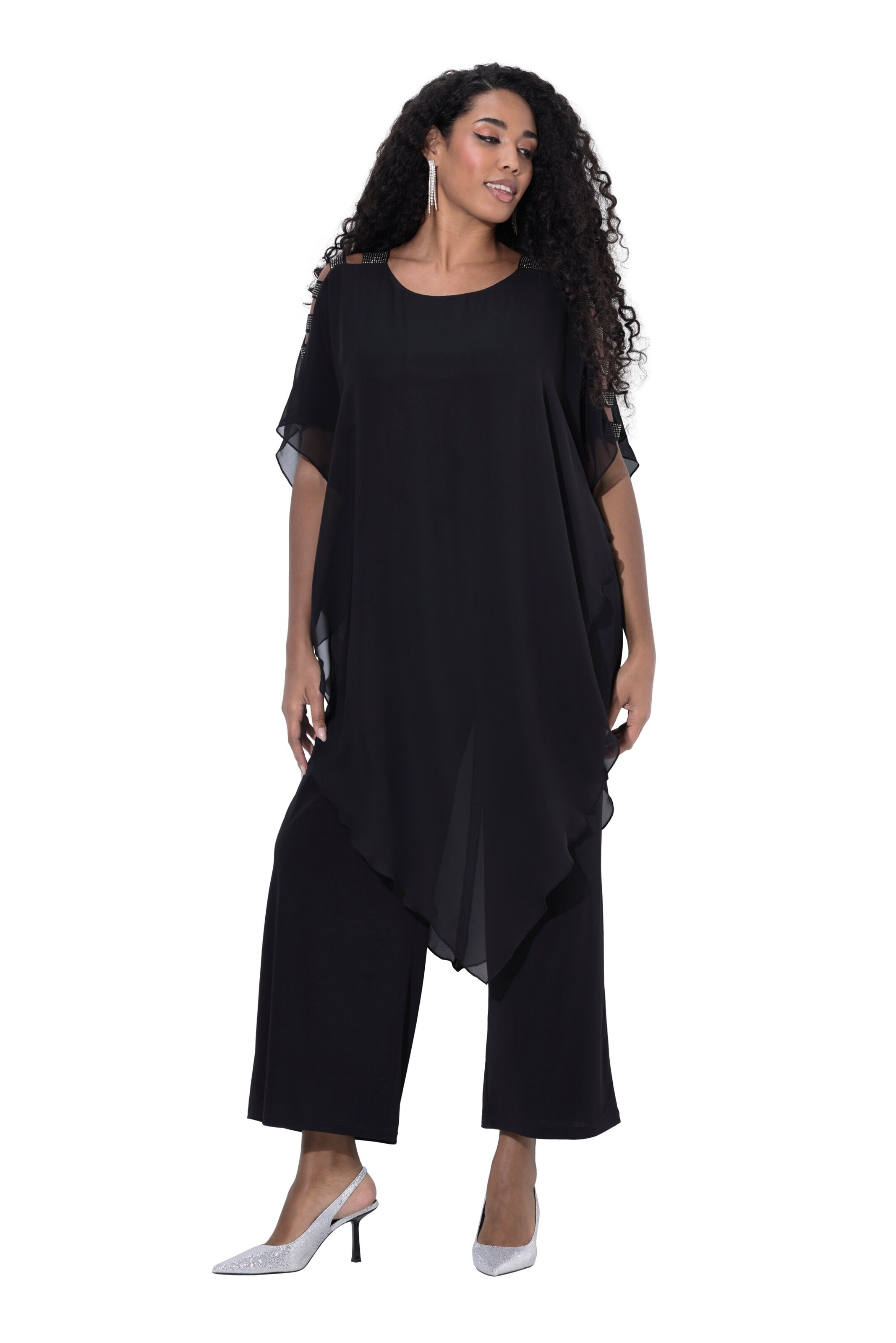 Ulla Popken Jumpsuit in Schwarz