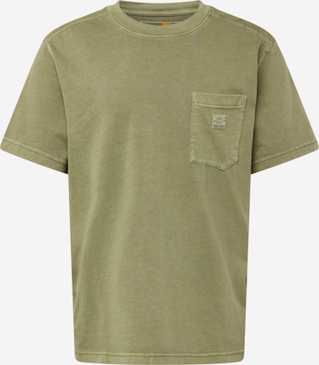 TIMBERLAND قميص بلون أخضر: الأمام