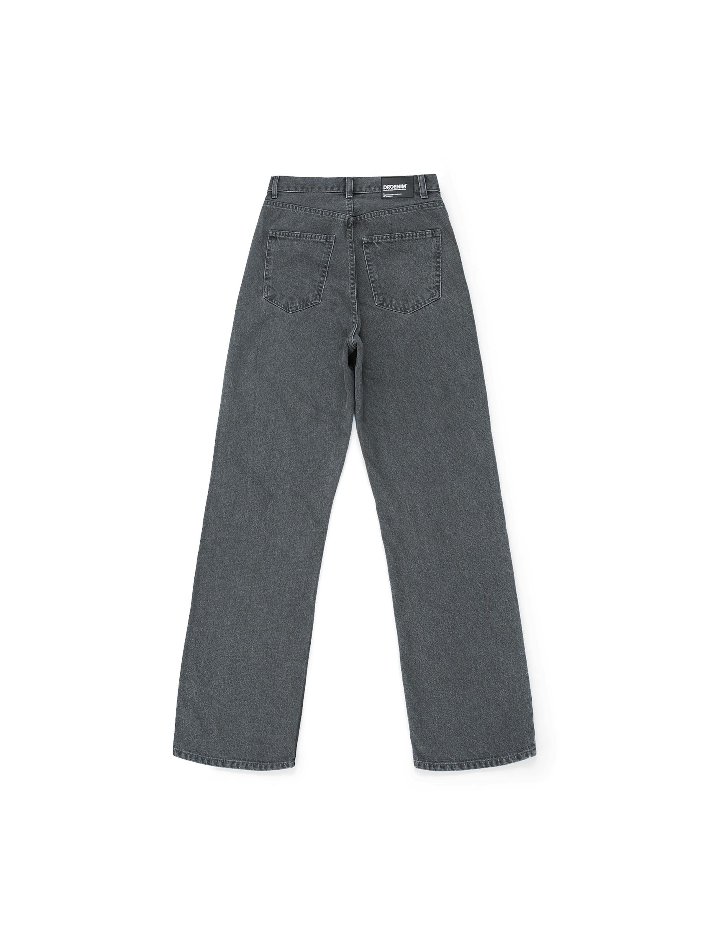 Dr. Denim Regular Jeans 'Echo High Straight - Jeans'‌ in Grau