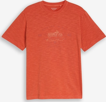 TOM TAILOR Shirt in Oranje: voorkant
