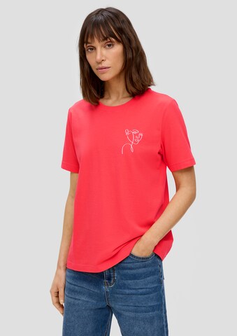 T-shirt s.Oliver en rose : devant