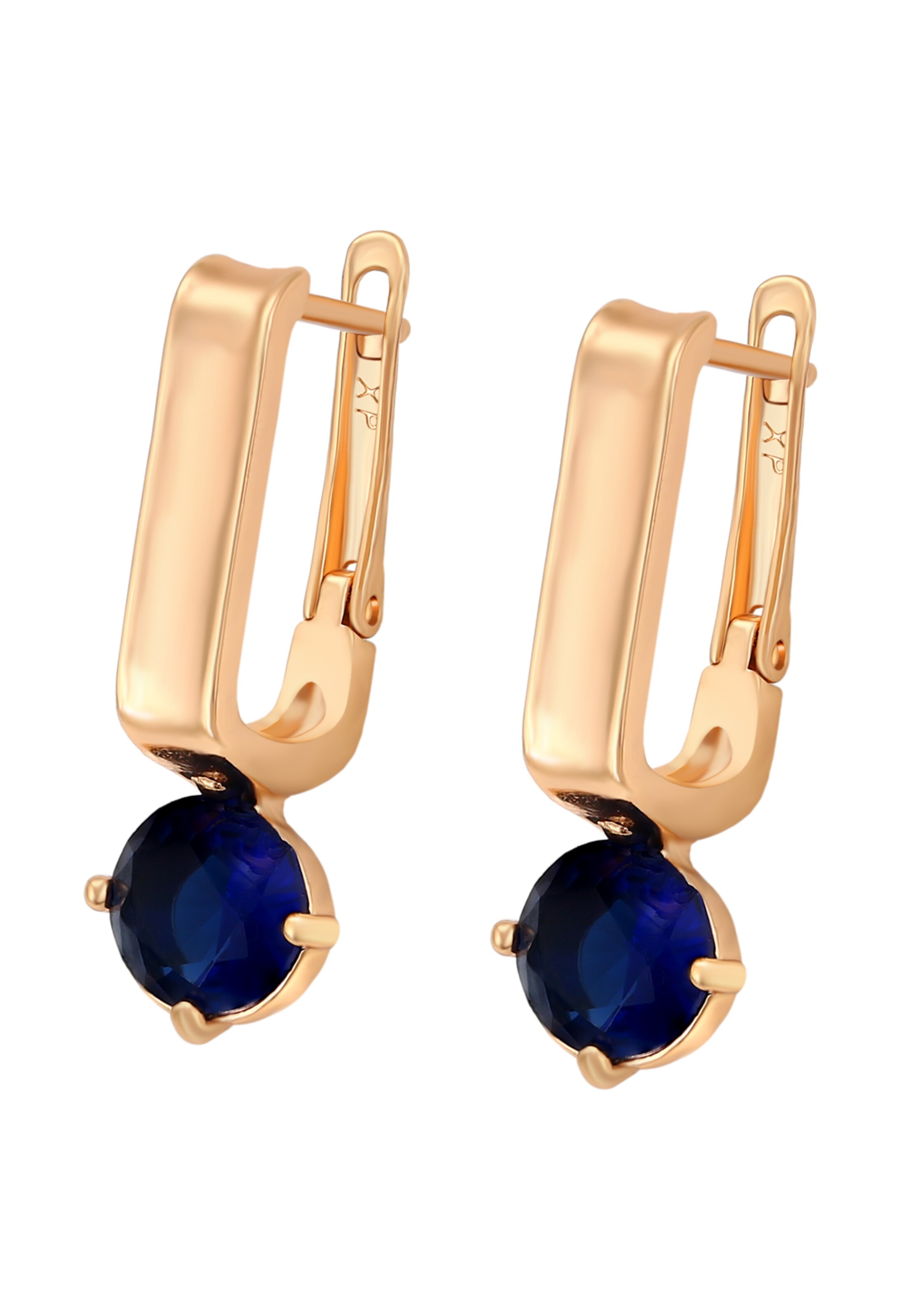 faina - Pendientes en oro: frente