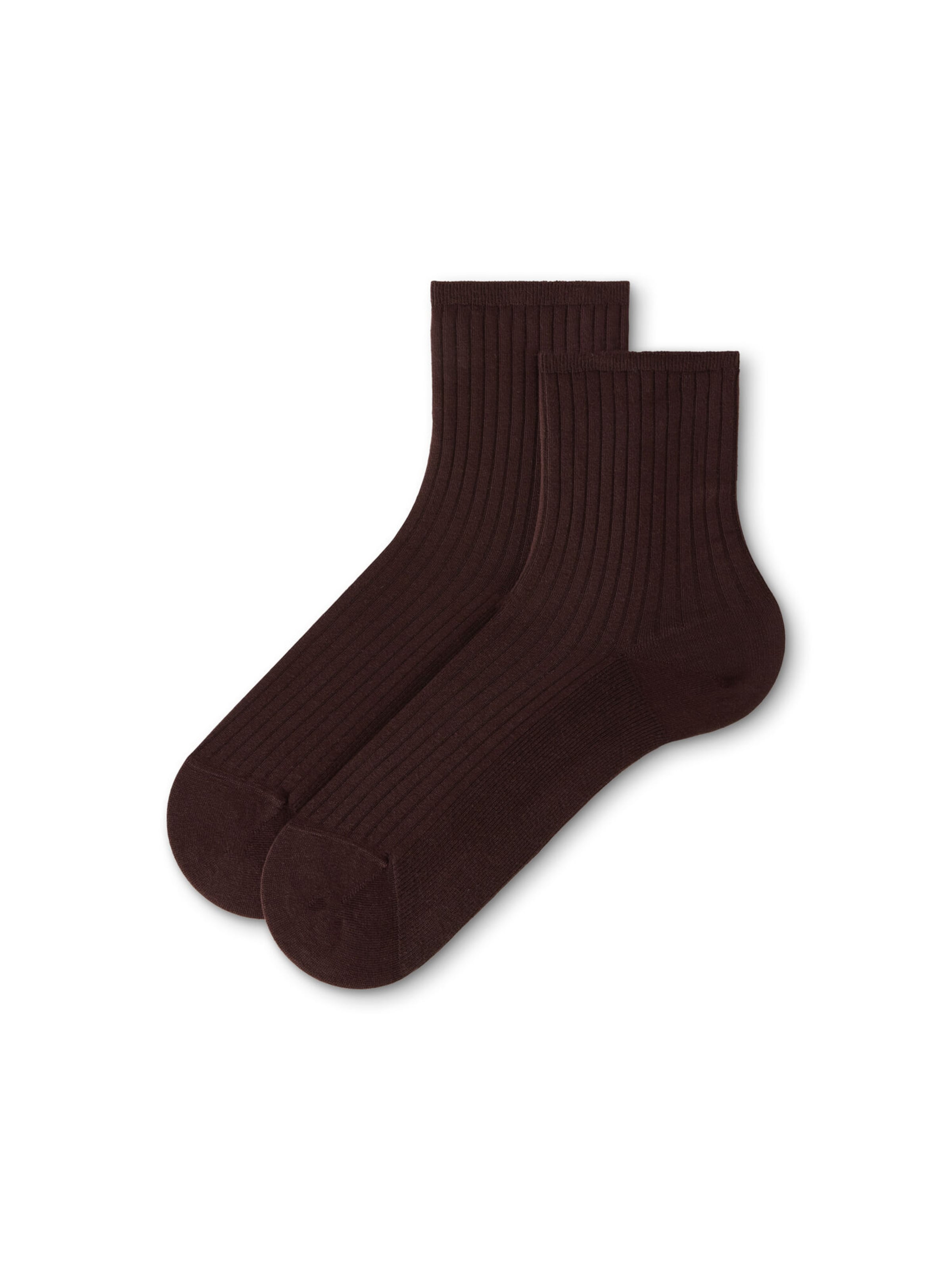 CALZEDONIA Socks in Brown: front