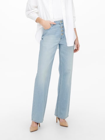 ONLY Wide Leg Jeans 'Molly' in Blau