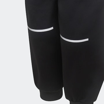 ADIDAS SPORTSWEAR Regular Workout Pants 'Ftre Quilted Winter' in Black