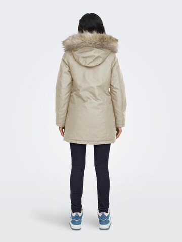 ONLY Vinterparka 'Katy' i beige