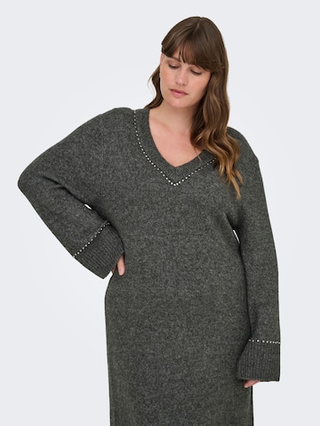 Robes en maille 'CARElsie' ONLY Carmakoma en gris