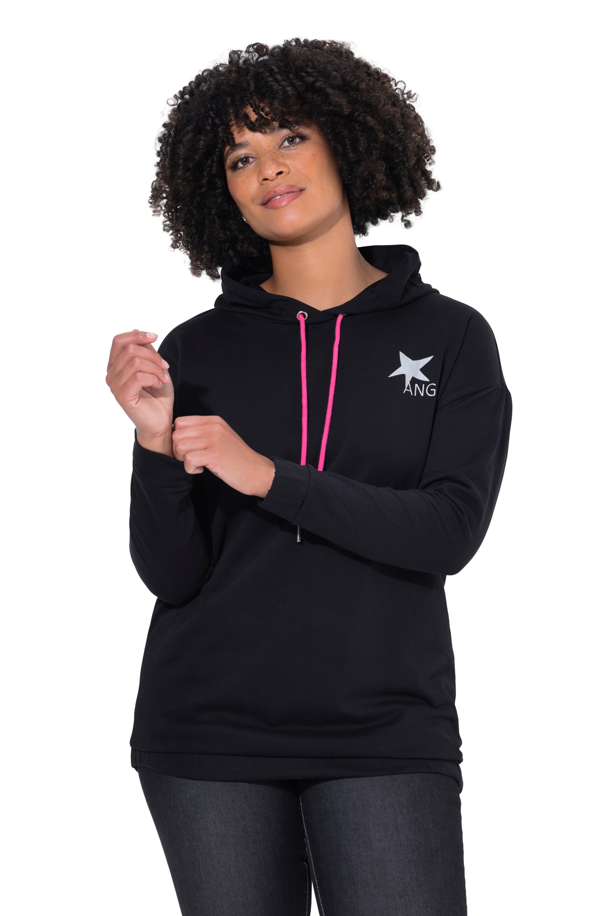 Angel of Style Sweatshirt in Schwarz: Vorderseite
