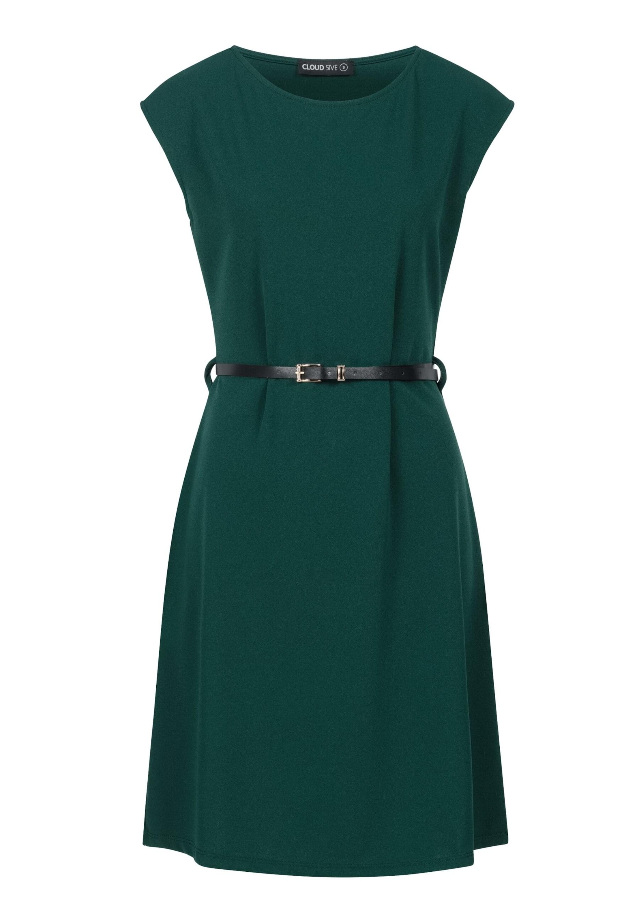 Cloud5ive Kleid in Grün: Vorderseite