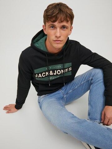 JACK & JONESSweater majica 'Friday' - crna boja