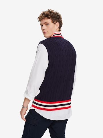 ESPRIT Sweater Vest in Blue